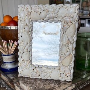 Seashell Decorated Mirror